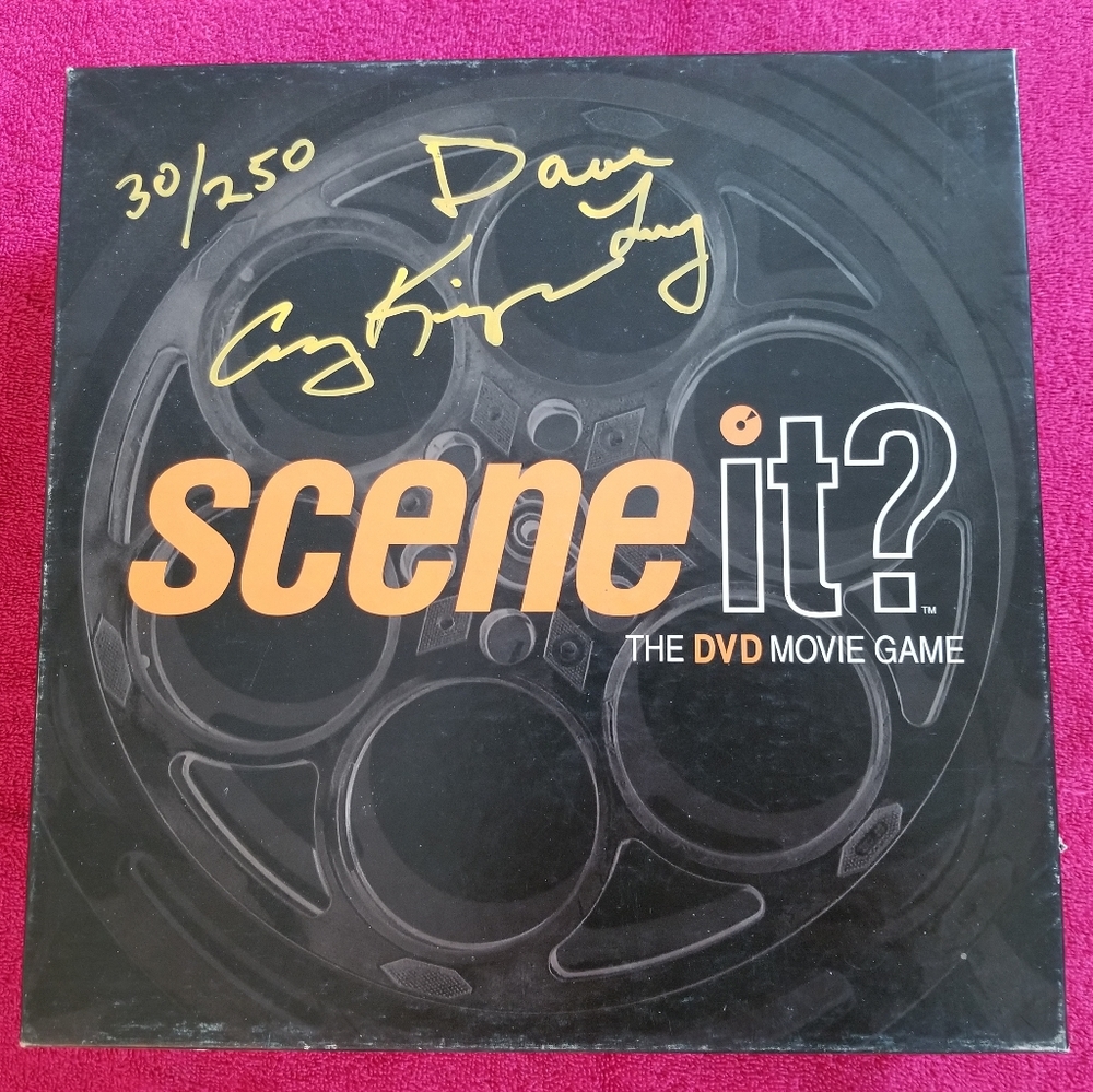 Scene it? The DVD Movie Game Signed #30/250